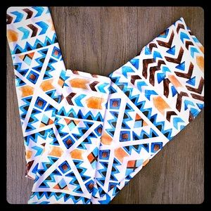 Boho Print Yoga Leggings